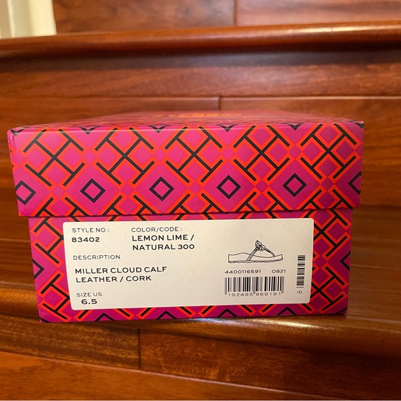 Brand New Tory Burch Miller Cloud Sandal size 6.5 - Picture 3 of 7